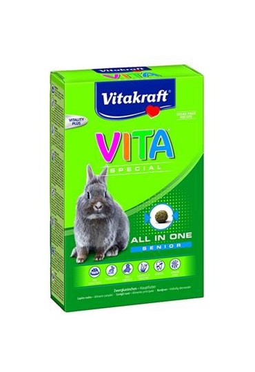 VITAKRAF VITA ESPECIAL CONEJOS ENANOS ADULTOS 600 Gr.