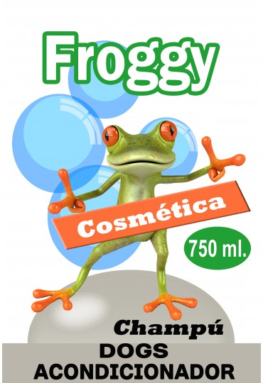 FROGGY CHAMPU ACONDICIONADOR 2 EN 1  750 ML