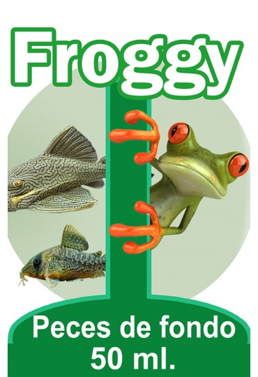 TABLETAS PECES DE FONDO 50 ML FROGGY