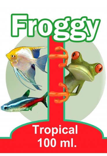 ESCAMAS PECES AGUA CALIENTE 100 ML FROGGY