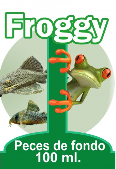 TABLETAS PECES DE FONDO 100 ML FROGGY