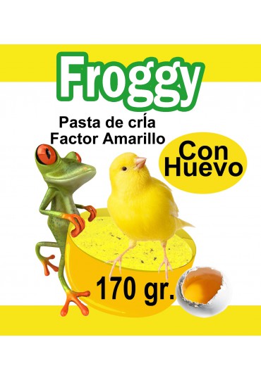 FROGGY PASTA DE CRIA HUEVO 170 GR