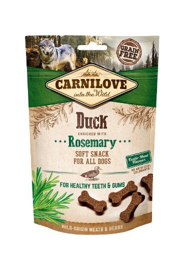 CARNILOVE SOFT SNACK DUCK & ROSEMARY 200G