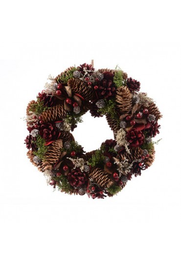 pinecone-wreath-with-berries