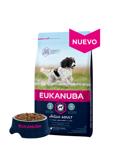 Eukanuba Adult Mantenimiento Razas Medianas