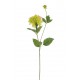 DAHLIA  JARDIN, ARTIFICIAL 64 CM VERDE