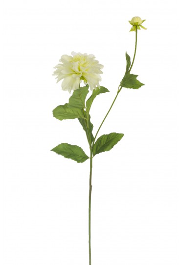 DAHLIA JARDÍN ARTIFICIAL 64CM BLANCO