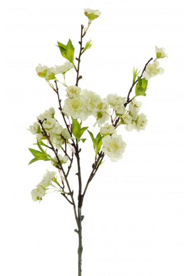 RAMA CEREZO ARTIFICIAL 46 CM BLANCO 