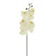 ORQUÍDEA LARGE LATEX ARTIFICIAL 97CM BLANCO