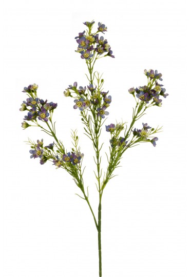 FLOR DE CERA ARTIFICIAL 68CM LAVANDA