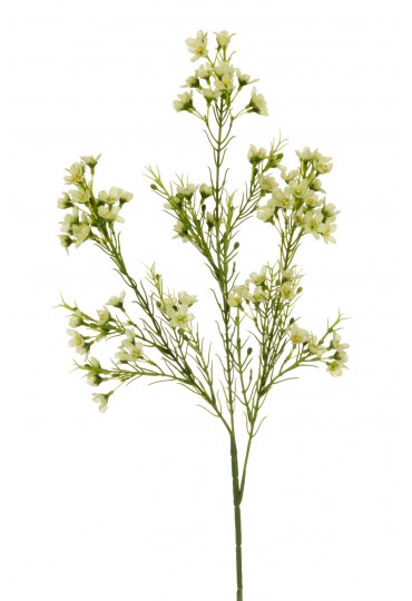 FLOR DE CERA ARTIFICIAL 68 CM  BLANCO