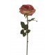 ROSA INGLESA  ARTIFICIAL 45CM MORADO