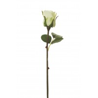 ROSA CAPULLO ARTIFICIAL 30CM BLANCO