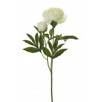 PEONIA ARTIFICIAL 79CM CREMA