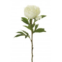 PEONIA ARTIFICIAL 69 CM CREMA