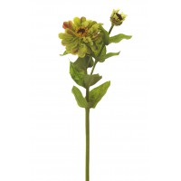 ZINNIA ARTIFICIAL 69CM VERDE