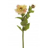ZINNIA ARTIFICIAL 69CM ROSA