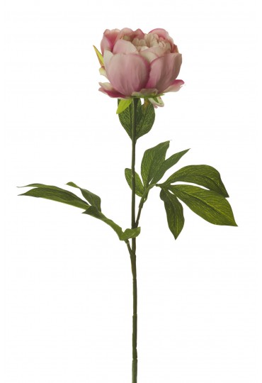 PEONIA CLASIC CERRADA ARTIFICIAL ROSA
