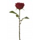 ROSA ECUADOR CERRADA ARTIFICIAL 44 CM FUCSIA