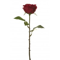 ROSA ECUADOR CERRADA ARTIFICIAL 44 CM FUCSIA