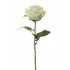 ROSA ECUADOR ABIERTA ARTIFICIAL 47 CM  BLANCO