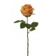 ROSA ECUADOR ABIERTA ARTIFICIAL 47 CM NARANJA