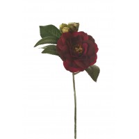 PICK CAMELIA ARTIFICIAL 15 CM BURDEOS