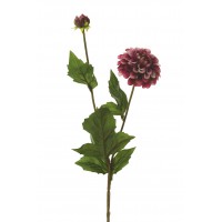 DAHLIA ARTIFICIAL 55 CM FUCSIA 