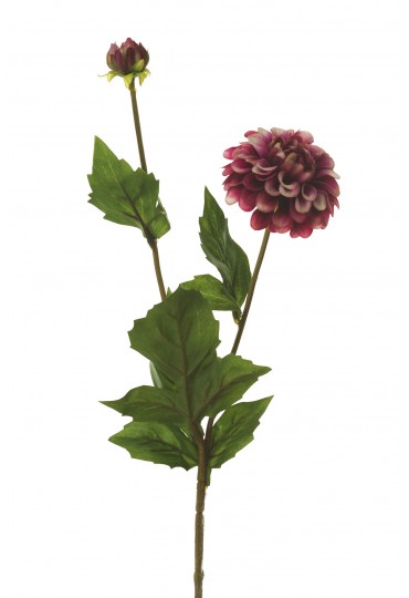 DAHLIA ARTIFICIAL 55 CM FUCSIA 