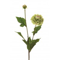 DAHLIA ARTIFICIAL 55 CM VERDE