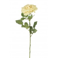 ROSA GRANDE ARTIFICIAL 74 CM CREMA