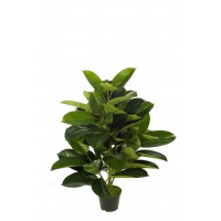 PLANTA RAMA FICUS RUBBER ARTIFICIAL 85 CM VERDE