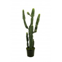CACTUS MEDITERRANEO LATEX ARTIFICIAL 88 CM VERDE