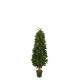 ÁRBOL PIRÁMIDE LAUREL ARTIFICIAL 120CM VERDE