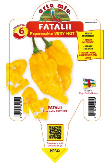 PIMIENTO FATALI AMARILLO