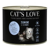 CAT'S LOVE JUNIOR TERNERA 200GR