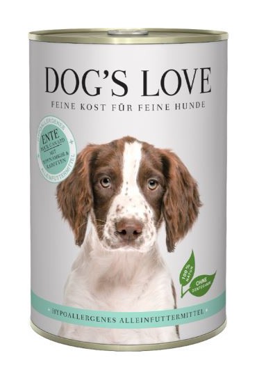 DOG'S LOVE HIPOALERGENICO PATO 400GR