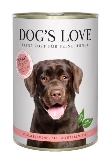 DOG'S LOVE HIPOALERGENICO CABALLO 400GR