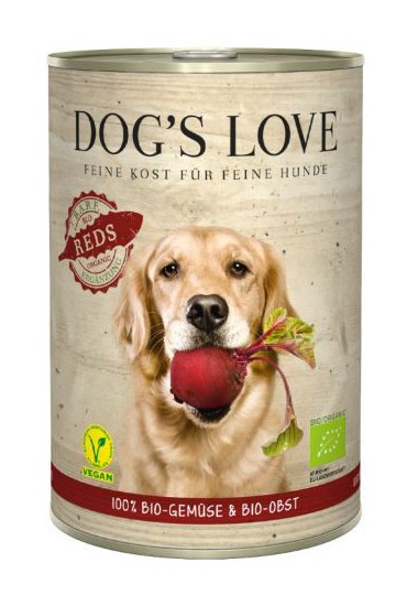 DOG'S LOVE FRUTAS Y VERDURAS BIO REDS 400GR DOG'S LOVE FRUTAS Y VERDURAS BIO REDS 400GR