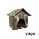 YAGU CASA PARA PERROS CAMUFLAJE TALLA 2