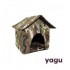 YAGU CASA PARA PERROS CAMUFLAJE TALLA 2