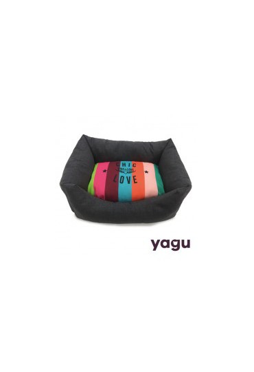 YAGU CHIC&LOVE CUNA PARA PERROS ARCOIRIS TALLA 3