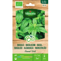 VILMORIN SEMILLAS ALBAHACA GRAND VERT BIO