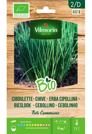 VILMORIN SEMILLAS DE CEBOLLINO BIO