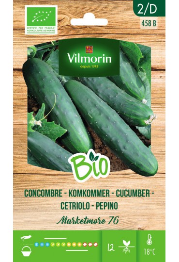 VILMORIN SEMILLAS DE PEPINO MARKETMORE 76 BIO