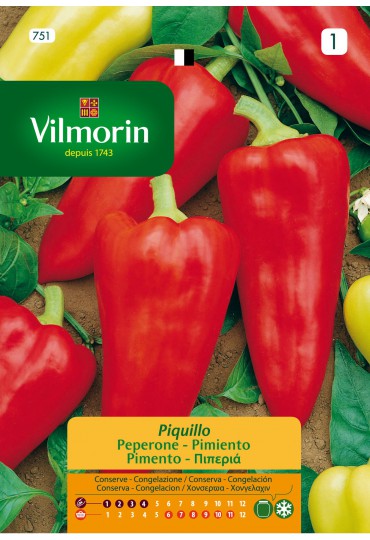 VILMORIN SEMILLAS PIMIENTO PIQUILLO