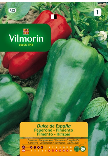VILMORIN SEMILLAS PIMIENTO DOUX D'ESPAGNE