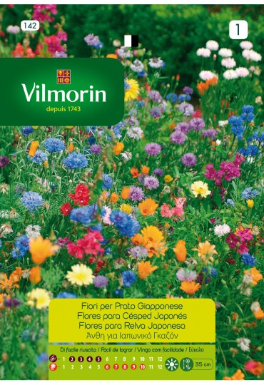 VILMORIN SEMILLAS FLORES CESPED JAPONES