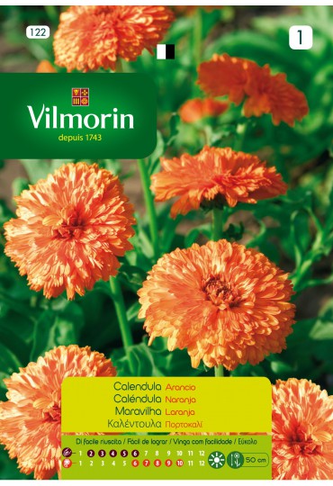 VILMORIN SEMILLAS CALENDULA NARANJA