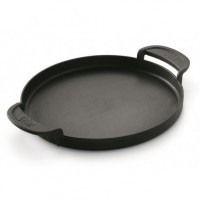 WEBER PLANCHA REDONDA DE ACERO FUNDIDO GOURMET